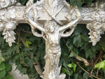 FRENCH ARCHITECTURAL CAST IRON DECORATIVE CROSS
