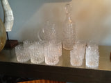 Whitefriars Glacier Crystal Set