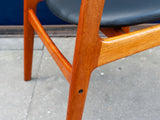 1960s Danish Svend Age Eriksen for Glostrup Mobelfabrik Teak Desk Armchairs