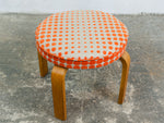 Midcentury Bentwood Ply Foot Stool