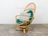 1970s Retro Angraves Cane Rocking Chair