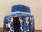 1970s Fajance Series Royal Copenhagen Blue Pottery Vase