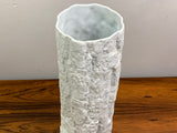 1970s Bareuther Waldsassen Bisque Bark Porcelain Vase