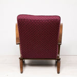 Pair of 1930s Art Deco H269 Armchairs by Jindrich Halabala