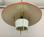 1950s Space Age Hillebrand Pendant Light by Ernest Igl
