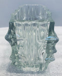 1960s Czech Sklo Union Jardiniere Glass Vase by Vladislav Urban