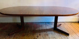 1960s AM Mobler Danish Rosewood Oval Dining Table