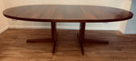 1960s Oval John Mortensen Rosewood Dining Table HM55