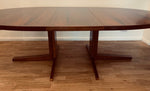 1960s Oval John Mortensen Rosewood Dining Table HM55