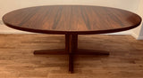 1960s Oval John Mortensen Rosewood Dining Table HM55