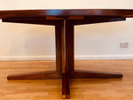 1960s Oval John Mortensen Rosewood Dining Table HM55