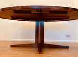 1960s Oval John Mortensen Rosewood Dining Table HM55