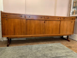 1960s Large Danish Rosewood Sideboard