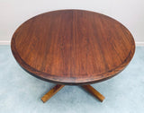 1960s Danish Heltborg Mobler Rosewood Dining Table