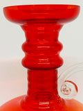 1960s Finnish Tamara Aladin 'Kleopatra' Red Vase