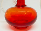 1960s Finnish Tamara Aladin 'Kleopatra' Red Vase