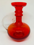 1960s Finnish Tamara Aladin 'Kleopatra' Red Vase