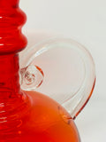 1960s Finnish Tamara Aladin 'Kleopatra' Red Vase