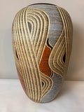 1960s Large German Sawa Ceramic Pottery Vase