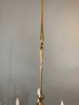 1960s Bronze Harjes Metallkunst Candle Holder