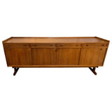 1960s Large Danish Rosewood Sideboard