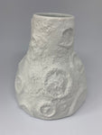 1960s Scherzer Bavaria White Porcelain Bisque Vase