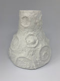 1960s Scherzer Bavaria White Porcelain Bisque Vase