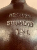 1960s Swedish Höganäs Stengods Brown Jug
