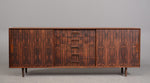 1960s Danish Rosewood Five Drawer Sideboard