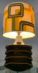 1970s Cari Zalloni 'Facette' Table Lamp