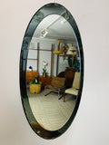 1960s Italian Scalloped Bevelled Edge Mirror
