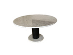 Italian Carrara Marble Dining Table Lotorosso by Ettore Sottsass for Poltronova