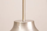 1970s German Doria Glass Bulbous Pendant Light
