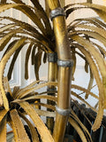 1970s French Maison Jansen Palm Tree Lamp