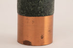 1970s Copper West German Brutalist Cylindrical Vase