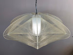 1970s Nylon and Perspex Ceiling Lamp by Paul Secon