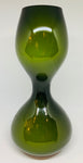 1970s Handblown Holmegaard Hourglass Vase