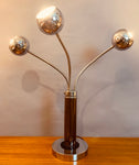 1970s Goffredo Reggiani Articulated Chrome Ball Lamp