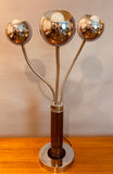 1970s Goffredo Reggiani Articulated Chrome Ball Lamp