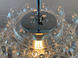 1970s Limburg Helena Tynell Bubble Glass Pendant
