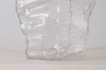 1970s Large Peill & Putzler "Glacier" Glass Vase