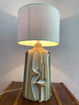 1970s Large Sculptural Tremaen Pottery Zennor Table Lamp