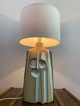 1970s Large Sculptural Tremaen Pottery Zennor Table Lamp