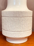 1970s Thomas, Germany Large Porcelain Op Art Vase