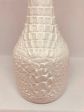 1970s AK Kaiser German Matte White Bisque Porcelain Reptile Vase