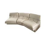 1980s American 4 Section Modular Sofa By Preview Furniture