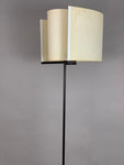 1980s Italian Marble & Iron Floor Lamp