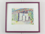 Lise Le Coeur 'Rue Jean Dolent' Watercolour 1986 - Francis Kyle Gallery
