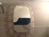 ILLUMINATED "ICE" FRAMED rectangular WALL MIRROR