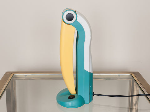 Vintage 1980's Taiwanese Huangslite Toucan Desk Lamp designed by H. T. Huang